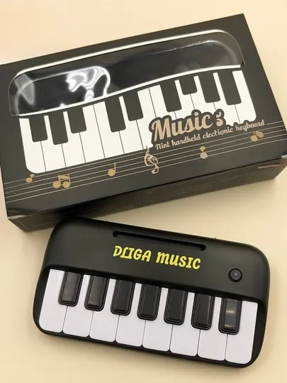 Мини электронное пианино Music 3, детский синтезатор, портативная клавиатура