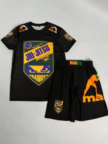 Shabanov.store Рашгард спортивный комплект 2 в 1 для взрослых MANTO