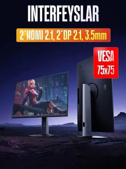 Игровой монитор Redmi G27Q 2K 320Hz быстрый Fast IPS для гейминга и ПК