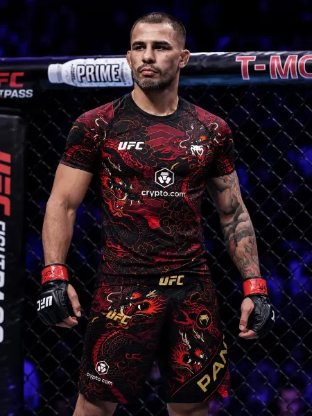 Кастомный спортивный рашгард 2в1 UFC для мма Pantoja