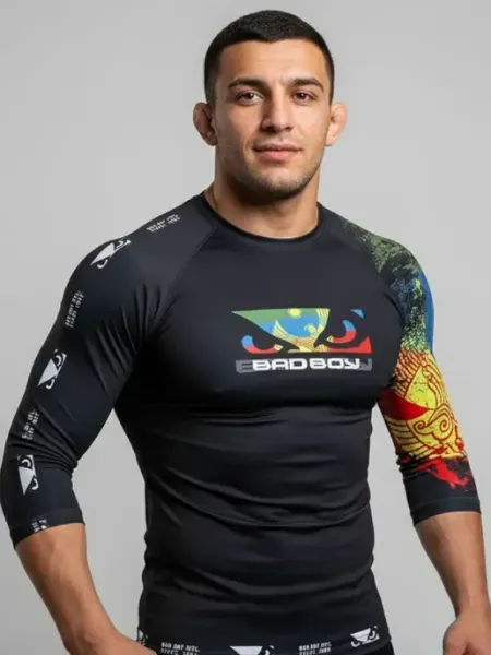 BAD BOY Компрессионная футболка Dagestan 3 4 для борьбы