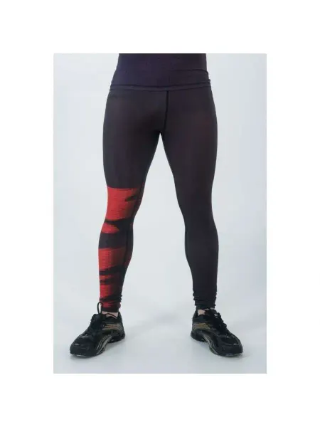 ORSO Компрессионные штаны тайтсы мужские Classic Bandage - Red