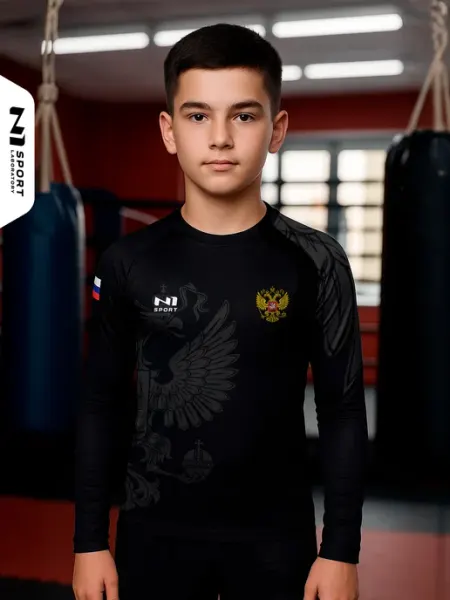 N1Sport Спортивный рашгард детский для ММА