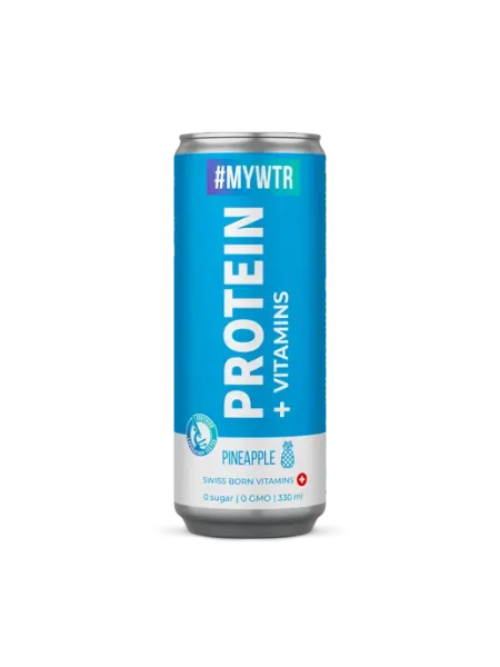 SputP. Протеиновый коктейль Protein + vitamins 330 мл. 2шт. ананас