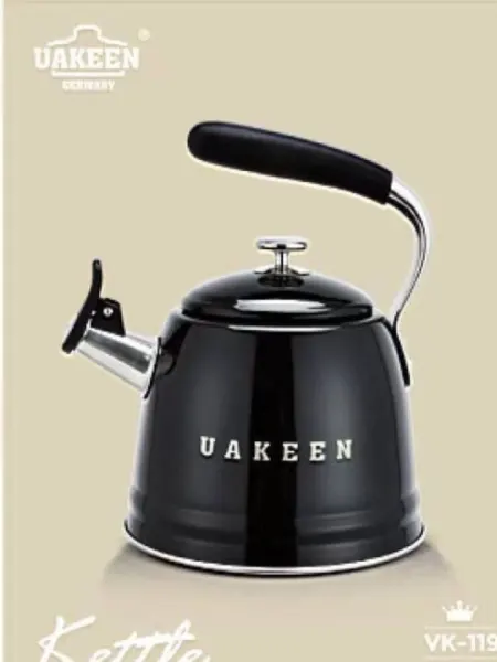 Чайник из нержавеющей стали UAKEEN 3.5 л - для индукционных и газовых плит