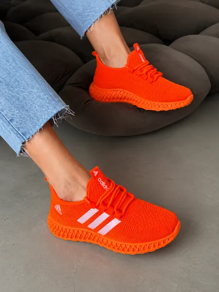 Adidas Кроссовки яркие летние в сетку