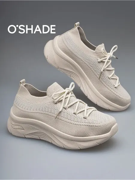 O`SHADE Кроссовки женские бежевые