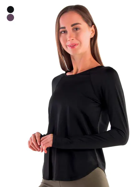 Beautybody Apparel Лонгслив спортивный Aeroback Nera