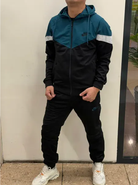HUYEN fashion Спортивный костюм летний на молнии