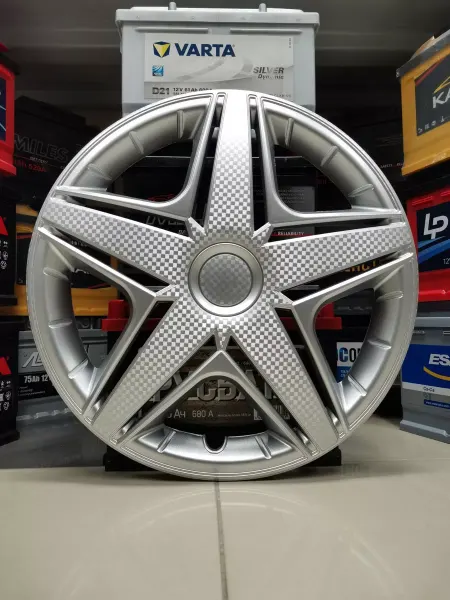 Galaxy Колпаки колесные R15 Sport, прочные, комплект 4 штуки