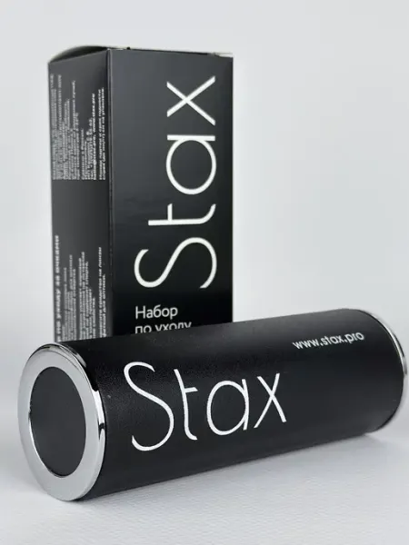 Stax Спрей для очков очищающий и салфетка для очков