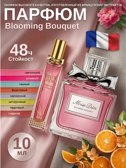 Духи для женщин Парфюм Miss Dior Blooming Bouquet для женщин, миниатюра пробник (3-30 мл)