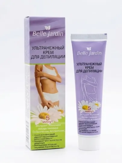 EVELINE: 3-минутное удаление волос, гладкая кожа, депиляционный крем для ног