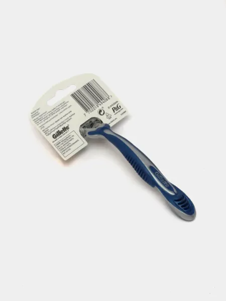 Gillette Blue 3-одноразовая бритва, гладкая стрижка