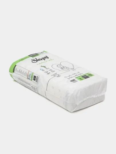Sleepy Natural Подгузники детские №2, 3-6 кг, 42 штук