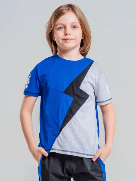 ИНОВО Футболка 3-12 лет хлопковая принт светится в темноте