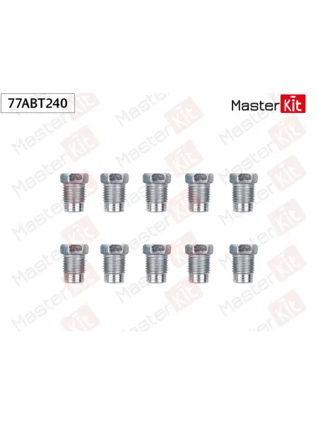 MASTERKIT Штуцер тормозной трубки M12X1.25 L 19mm S 13 D 6.5mm MASTERK