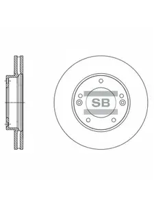Hi-Q Тормозной диск передний KIA Sorento 2.4, 3.5, 2.5CRDi SD2067