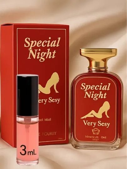 Быстродействующий феромон, духи для женщин, 3-5-10 мл, Red night, Lady S