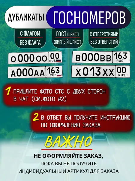 BS163 Дубликаты госномеров для автомобиля