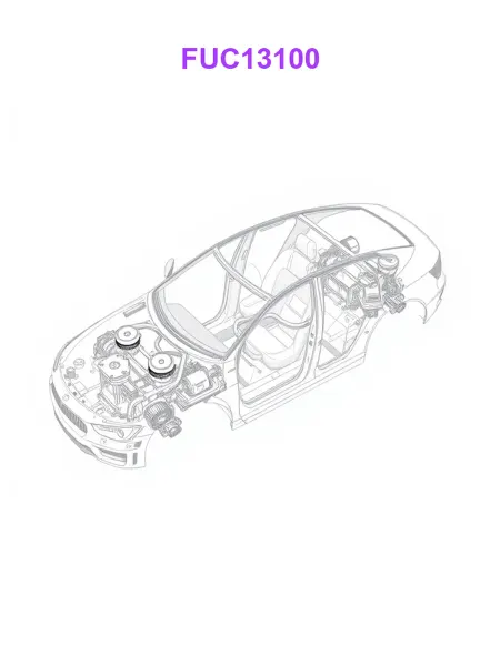FENOX FUC13100, Хомут пластиковый