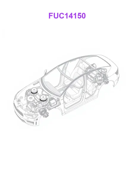 FENOX FUC14150, Хомут пластиковый