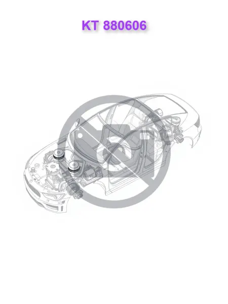 KRAFT KT880606, Хомут нейлоновый