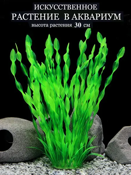 АКВАМИСТИКА Искусственное растение, 30 см