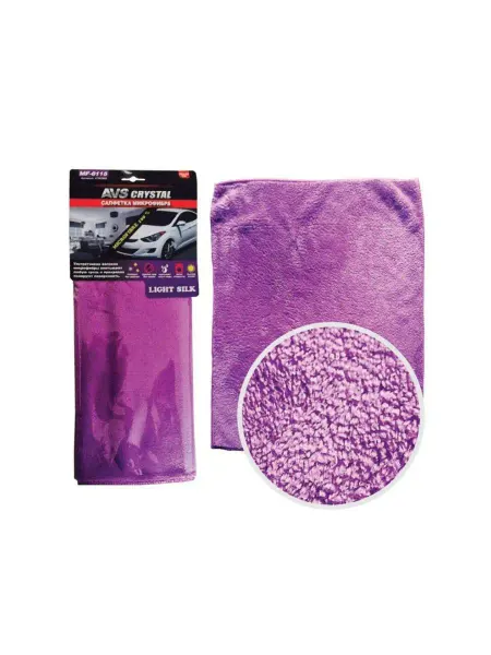 AVS Салфетка из микрофибры ультратонкая 35x40см