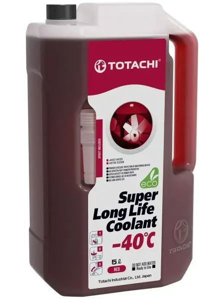 TOTACHI Антифриз Super Long Life Coolant Red 5кг 41805
