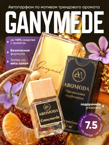 AROMODA Ароматизатор в машину автопарфюм Ganymede унисекс