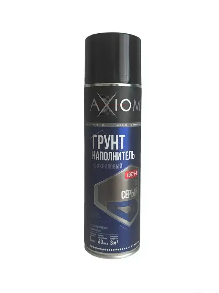 AXIOM Грунт наполнитель автомобильный серый 650 мл