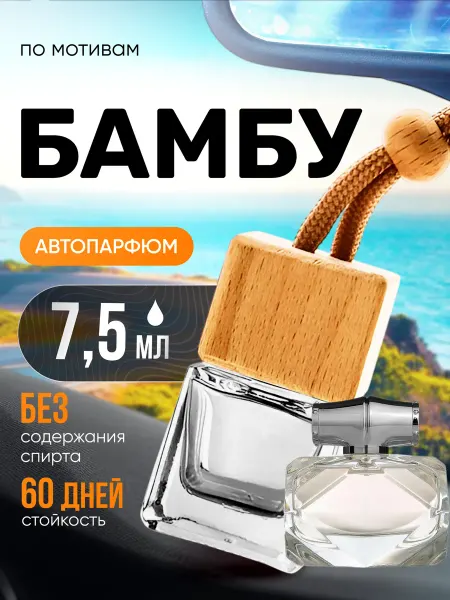 BestParfume Ароматизатор в машину автопарфюм подвесной Bamboo Бамбо