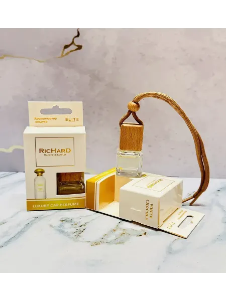 Пахучка для машины на подарок Духи в машину Richard White Chocola 8 мл
