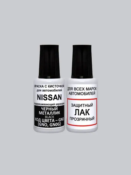 PODKRASKA.RU Автоэмаль черная GN0 Cosmic Black, краска для авто Nissan
