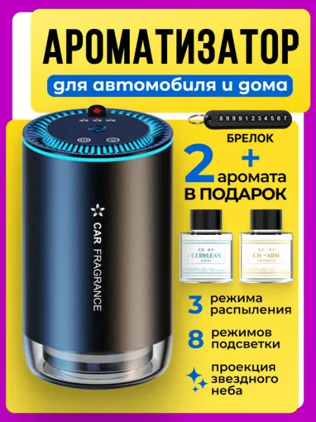 DANIK Автомобильный ароматизатор в машину автоматический