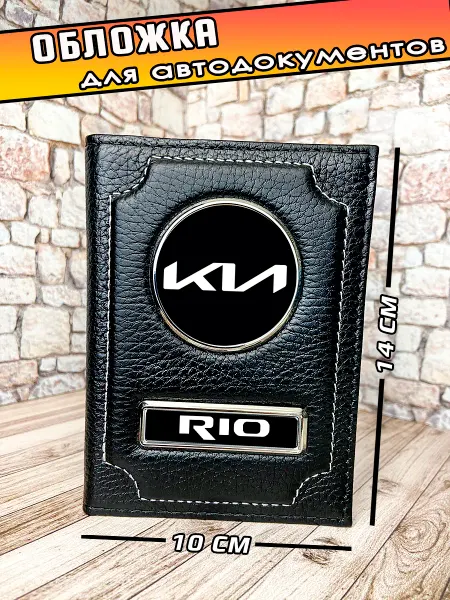DariKrasi Обложка для автодокументов Kia Rio