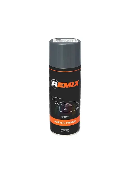 Remix Акриловый автомобильный грунт RM-SPR01 серый 520 мл