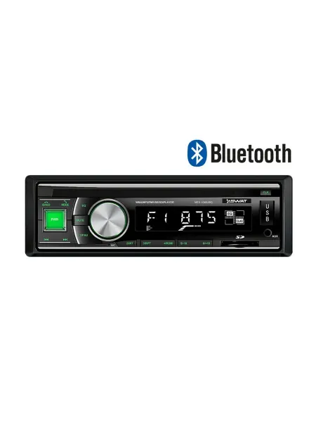 SWAT Автомагнитола MEX-1046UBG 1 din,4х50 вт, BT, MP3, USB