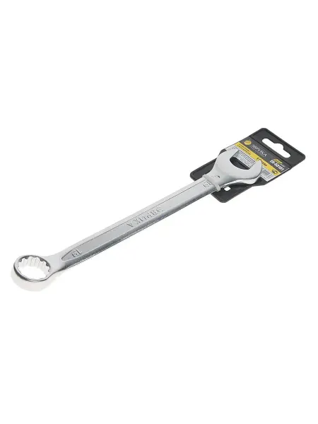 ЭВРИКА Ключ комбинированный 19х19мм CrV Pro