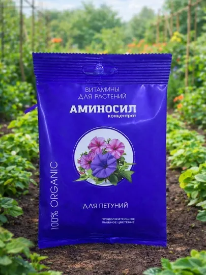 Витамины для растений, Аминосил, концентрат для петуний