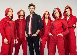 Плакат / Постер Сериал Бумажный Дом Money Heist А3 (30*42 см)