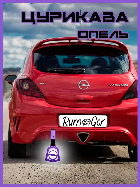 Rum&Gor Цурикава Опель Opel фиолетового цвета