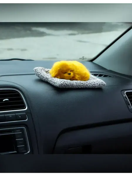 Нет бренда Забавная игрушка для автомобиля с собакой
