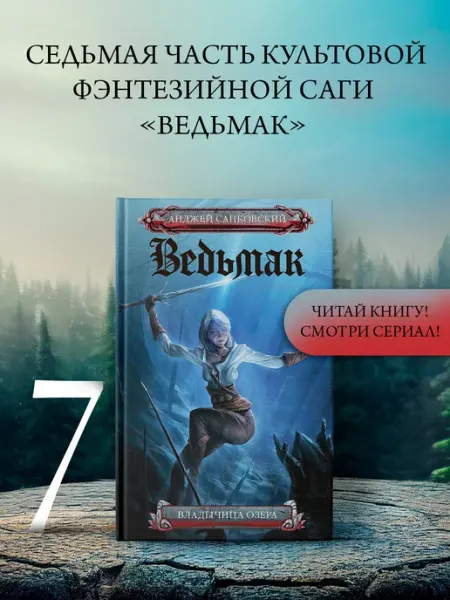 Издательство АСТ Ведьмак. Владычица Озера