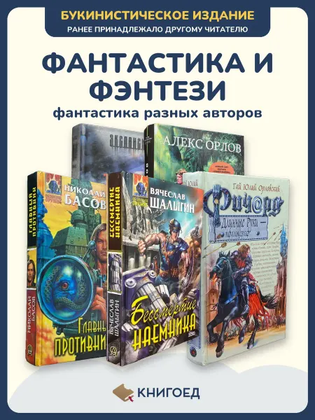 Книгоед Книги фэнтези фантастика Злотников Орлов романы боевая