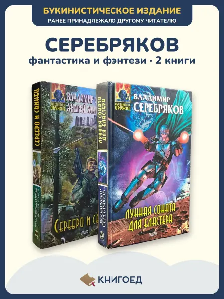 Книгоед Серебряков фантастика книги фэнтези боевик миры