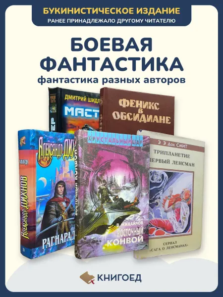Книгоед Фэнтези книги фантастика Шидловский Никитин романы Дихнов