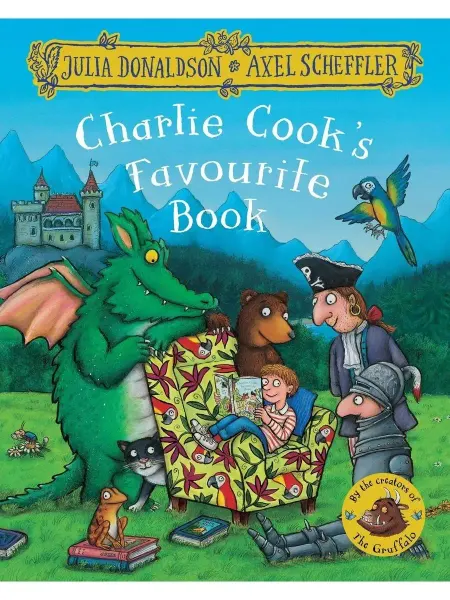Macmillan Charlie Cook's Favourite Book Paperback детская книга