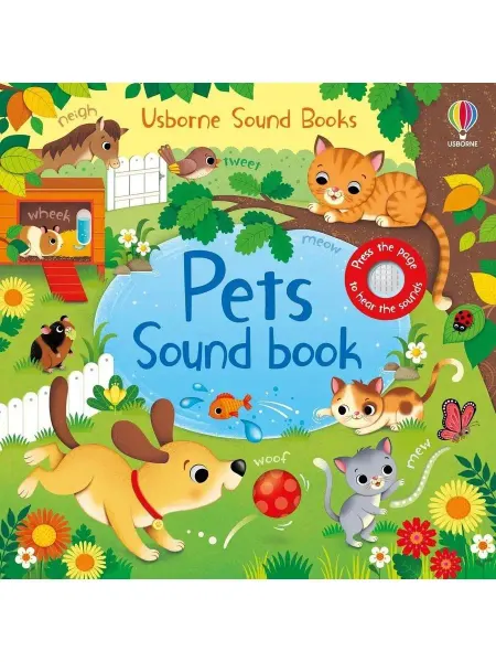 Usborne Pets Sound Book звуки домашних животных